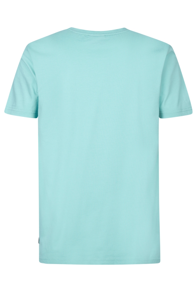 T SHIRT MET RONDE HALS M 1050 TSR117 5180 Aqua